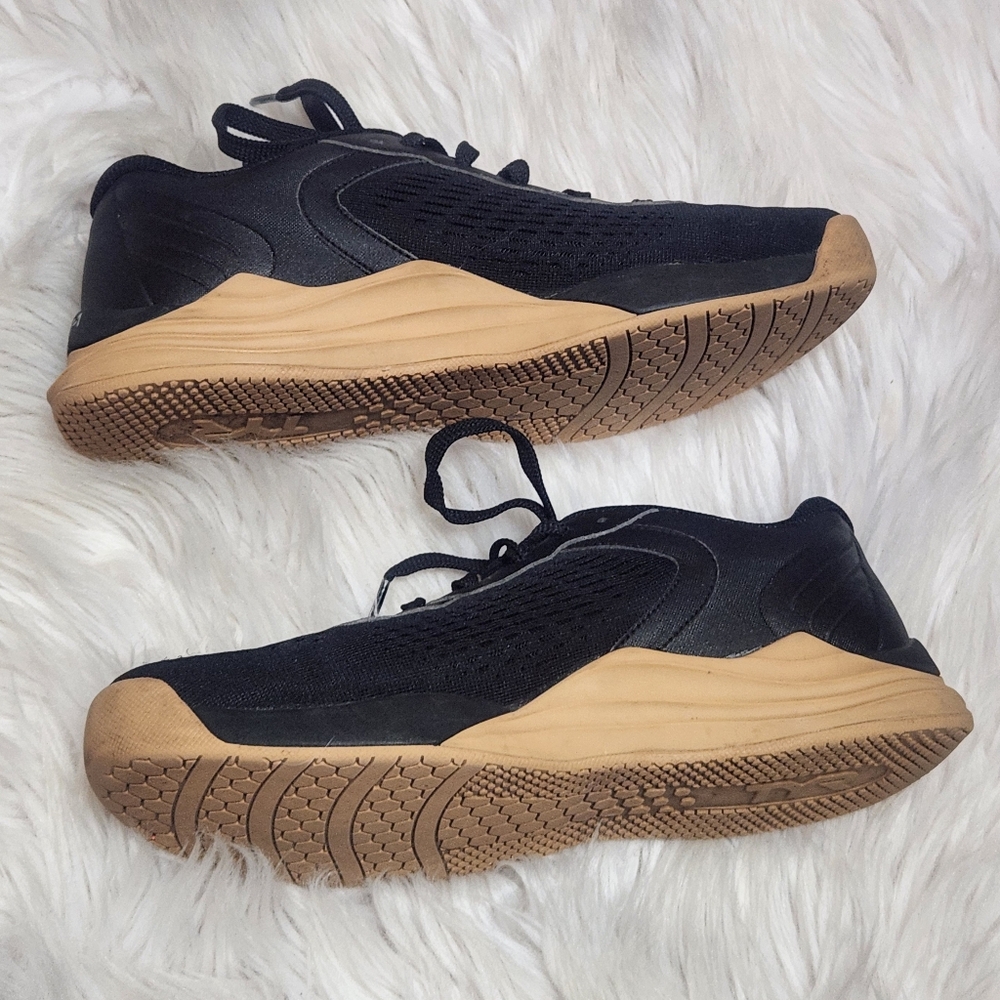 TYR CXT-1 Trainer Shoes Men 7/W 8.5 Black Gum Cross Training Gym Lifting Workout - Picture 2 of 8
